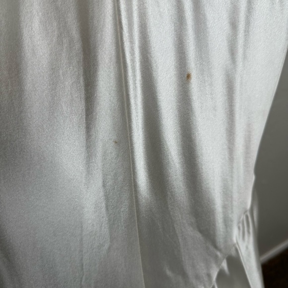 Theia Couture Jean Ivory Satin Wedding Gown - Picture 14 of 16